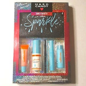 NWT*HARD CANDY*cosmetic Dont Sweat It Gift Set 6pc